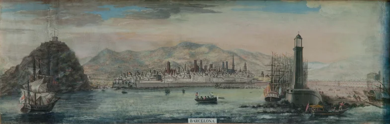 Barcelona from the water
